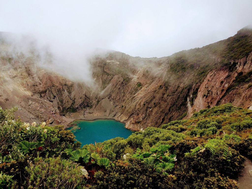 Arenal volcano ecotourism destination in Costa Rica