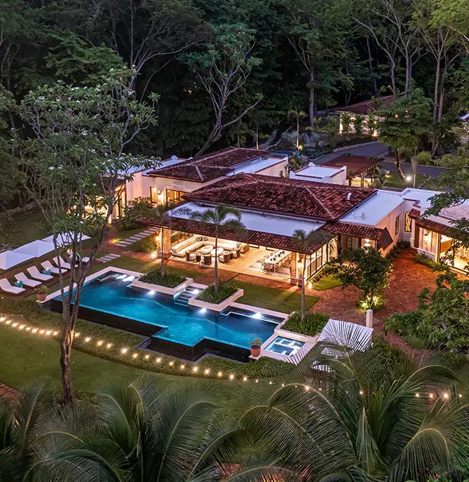 luxury costa rican villa