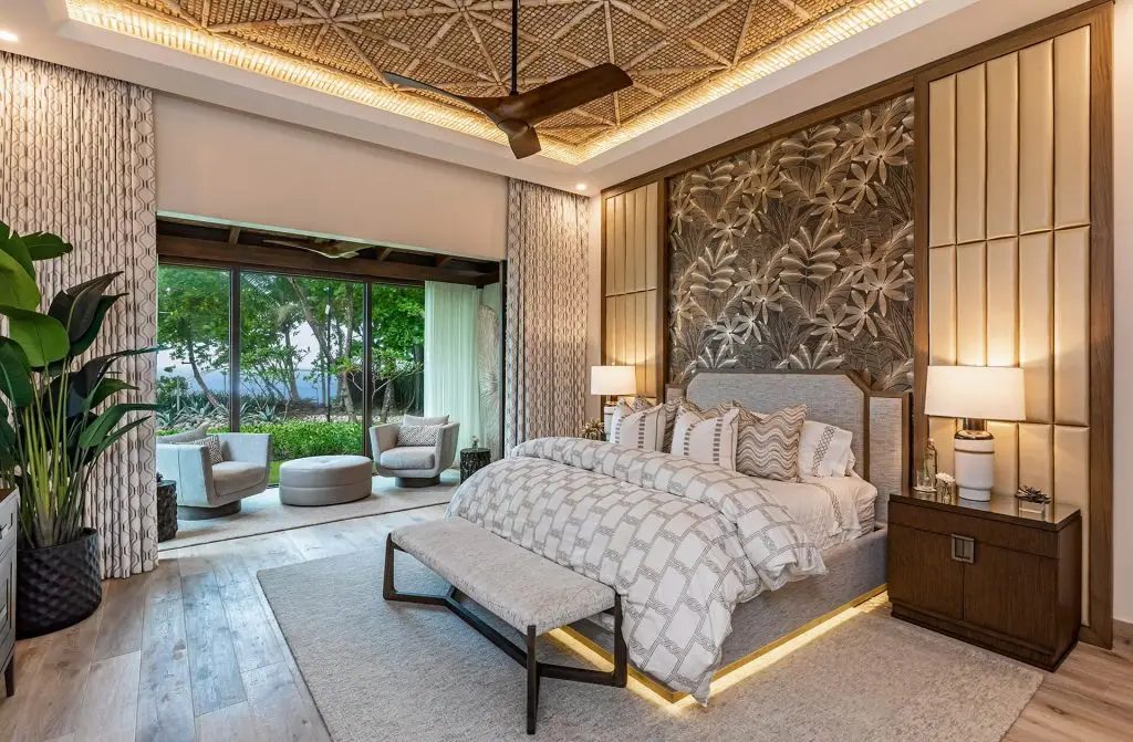 Photo of Casa Teresa Grande’s luxurious and premium bedroom with private patio and ocean views